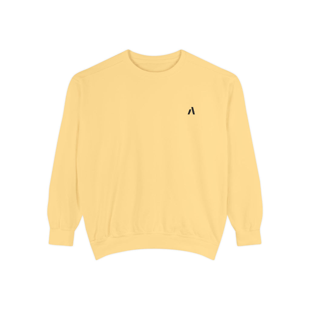 Amped Unisex Garment-Dyed Sweatshirt