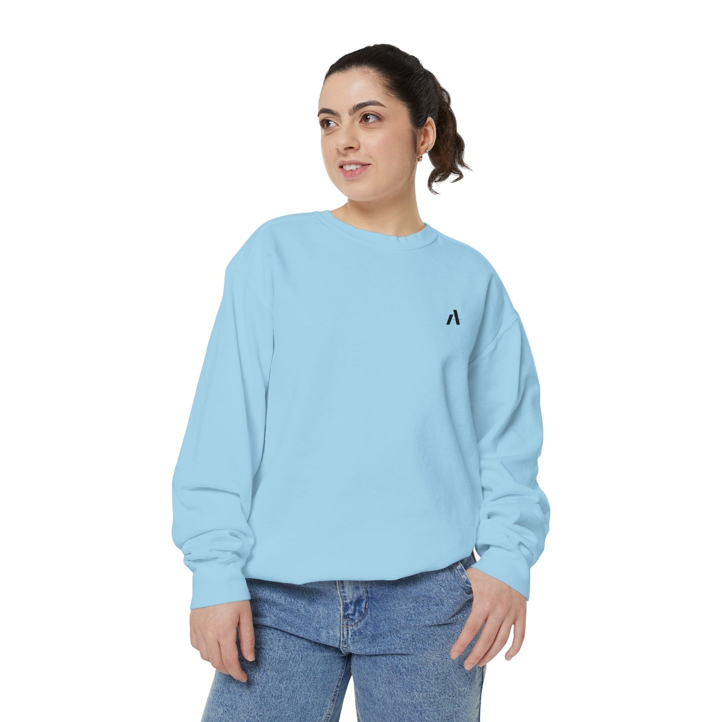 Amped Unisex Garment-Dyed Sweatshirt