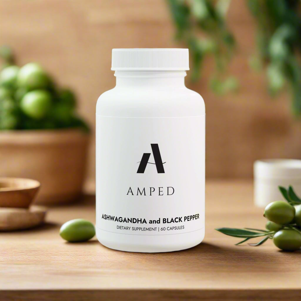 Ashwagandha and Black Pepper Supplement (60 capsules)