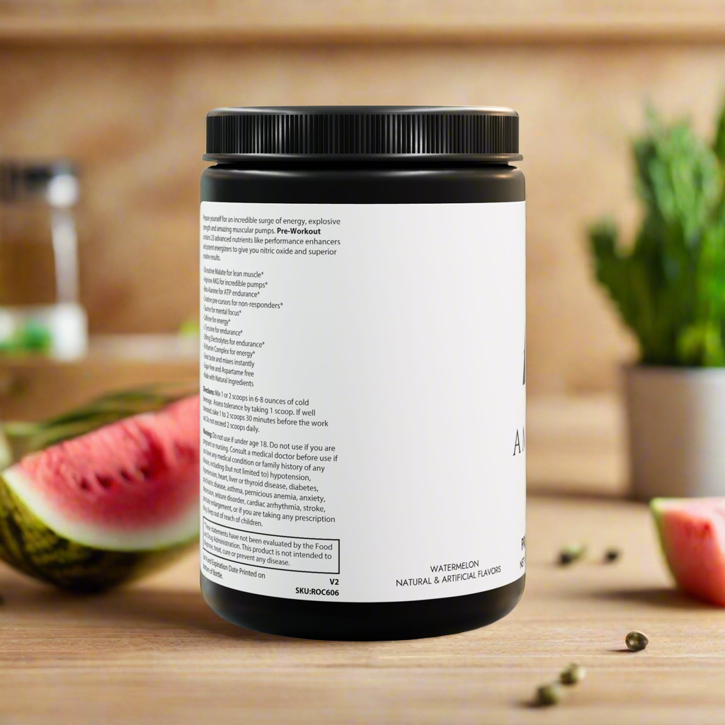 Pre-Workout Supplement, Watermelon (300g, 10.58oz)
